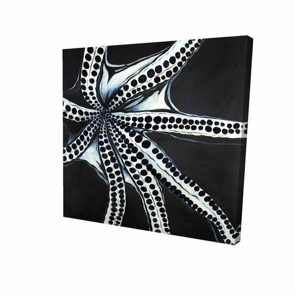 Fondo 12 x 12 in. Large Octopus Tentacle-Print on Canvas FO2782852